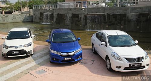 Toyota Vios, Honda Jazz và Nissan Almera đã qua sử dụng sẽ được EGAT chuyển đổi sang xe điện